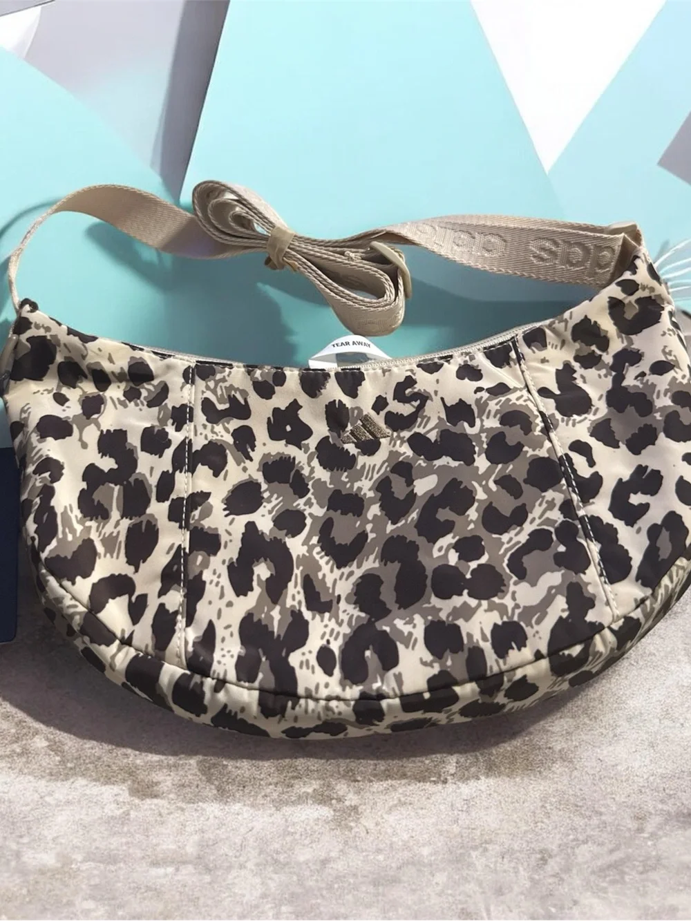 Adidas Mini Crescent Print Crossbody